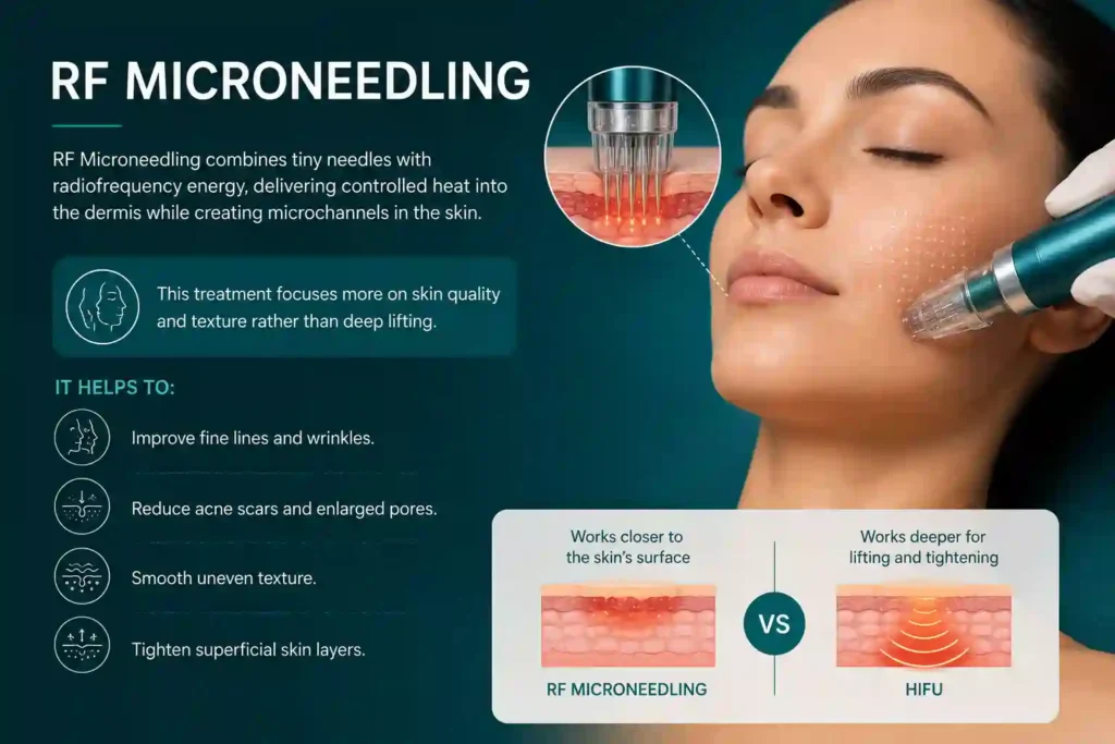 What Does RF Microneedling Do That HIFU Alone Cannot Greenford