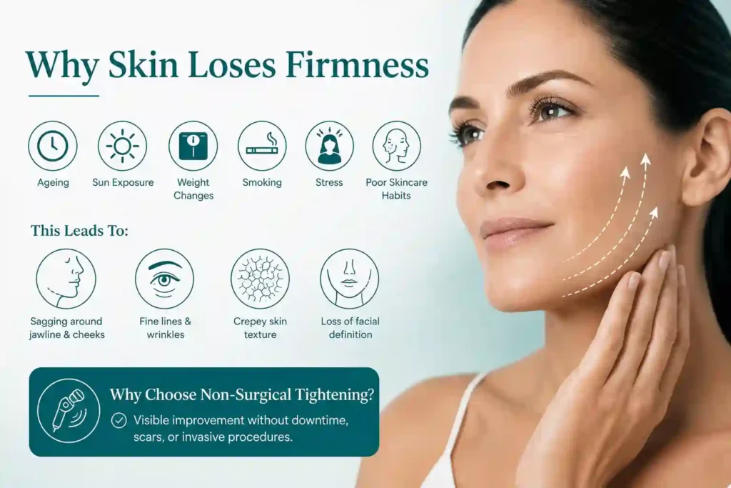 What Makes Skin Lose Firmness and Why Do People Seek Non-Surgical Tightening Greenford?