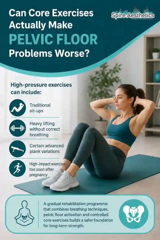 Can Strengthening Your Core Alone Actually Make Pelvic Floor Problems Worse Greenford?